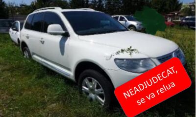 Autoturism marca Volkswagen Touareg - a doua licitatie